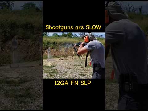 Can you shoot a shotgun fast?