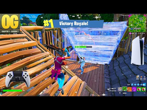 OG Ranked Fortnite PS5 Controller Gameplay (4K 120FPS)