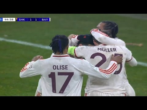 Thomas Müller Goal | Shakhtar Donetsk vs Bayern München 1-2 Highlights | Champions League 2024/25