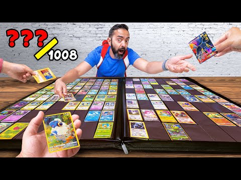 Collect ALL 1,000+ Pokémon in ONE Binder (GEN 2 Pokemon Card Challenge)