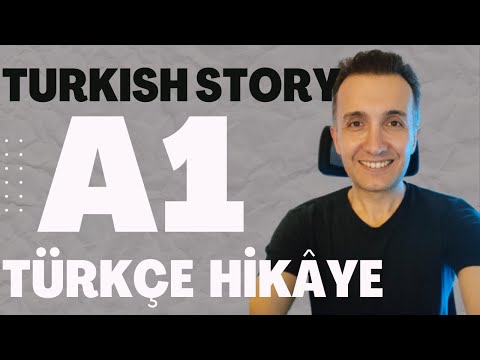 A1 Türkçe Hikâye - A1 Turkish Story"Bu Adam Kim? - Who is this man?"