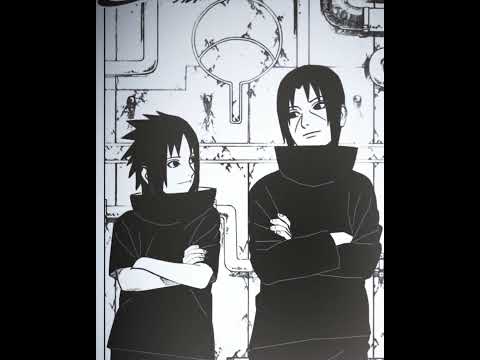 Itachi and sasuke then x itachi and sasuke then #mangaedit #narutoedit#itachi#sasuke