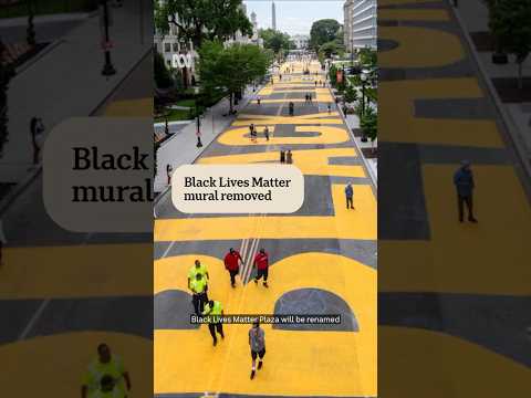 Black Lives Matter mural to be removed | ABC NEWS