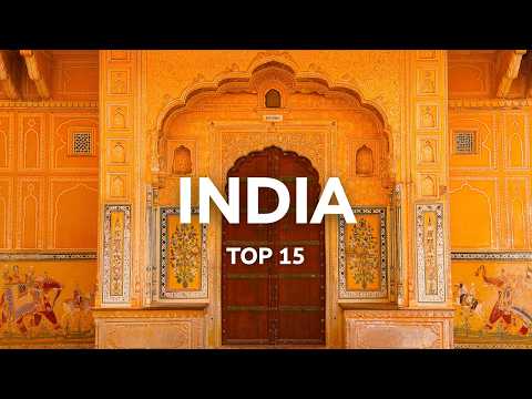 15 Best Places to Visit in India | 4K Video