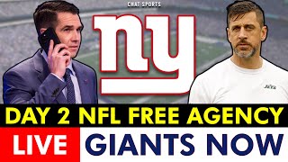 New York Giants 2025 NFL Free Agency LIVE - Day 2 + LATEST Giants News, Rumors