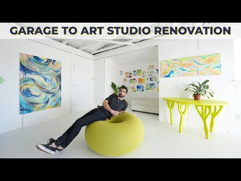 Garage to Art Studio Renovation