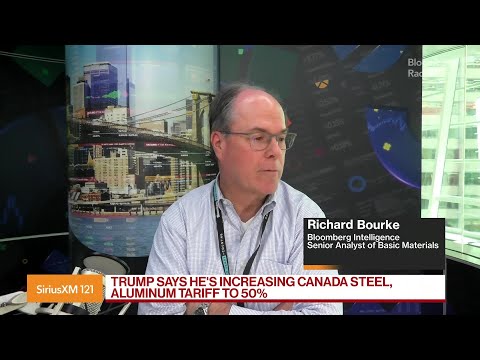 Trump Says He’s Doubling Tariffs on Canadian Steel, Aluminum