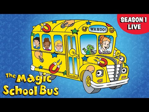 🔴 LIVE 🚌 The Magic School Bus 🚌 Season 1 FULL EPISODES 🦎 Live Stream