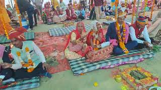 Samuhik vivah sammelan 2023 at santosh ashram neelkanth mahadev mandir sojat city