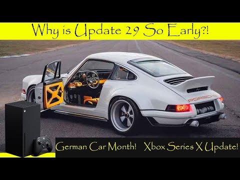 Forza Horizon 4 : New Update 29! (NEW CARS, Xbox Series X Update, German Car Month?)