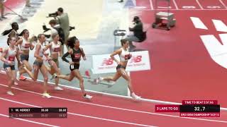 New Balance Nationals Girls 800m Record Falls [Full Race Replay]