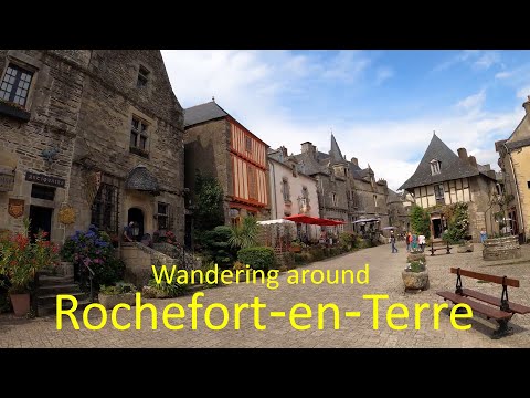 Wandering around Rochefort-en-Terre Brittany. A 5-minute video giving a flavour of this lovely town