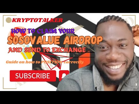 How To Claim Your Sosovalue Airdrop And Withdraw To An Exchange