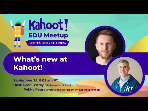 What’s new at Kahoot! - Kahoot! EDU Fall Meetup 2024