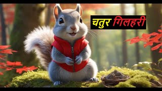 चतुर गिलहरी (Clever Squirrel) Kids Moral Story  @VibeWithBhawna #trending #youtubeshorts