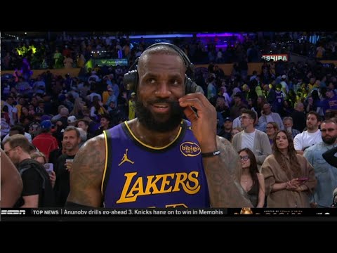 LeBron James in SHOCK after catching up with Old Freind on air! Reacts to winning & Nba Future!