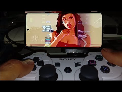 BUKAN EMULATOR PS3 DAN BUKAN REMOTE PLAY! GTA 4 LAYAR HP FULLSCREEN