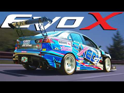 The Hillclimb Racer Writing His American Story in a Lancer Evo X