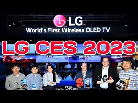 LG CES 2023 || Booth Tour - New Product from LG