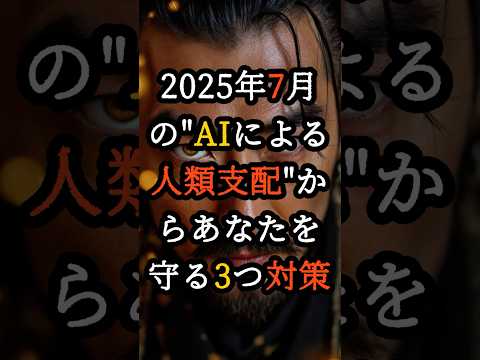 2025年7月の"AIによる人類支配"からあなたを守る3つの対策【 都市伝説 予言 オカルト スピリチュアル ミステリー 】