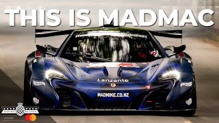 Mad Mike's amazing rotary drift McLaren P1 MADMAC debuts at Goodwood