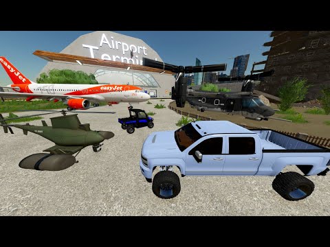 Buying Abandoned Airport Full of Huge Airplanes and Jets | Farming Simulator 22