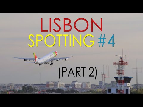 Plane Spotting in Lisbon #4 (part 2) | 3 hours of afternoon plane spotting in October