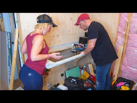 They're BUILDING Their OWN HOME - MISTAKES HAPPEN - Cabin Interior