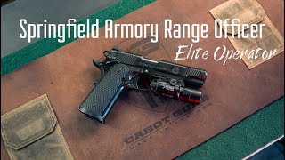 Springfield Range Officer Elite Operator- My First 9mm 1911