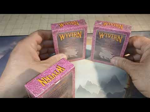 I open 3 Wyvern Starter Decks, and talk about some stuff too.