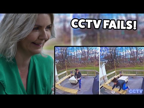 BRITS React to Hilarious CCTV Fails That Will Make You LOL!