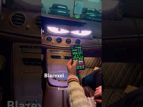 Programmable Devil eyes lights for car bus and truck with different sizes |Blazexel#car #leddisplay