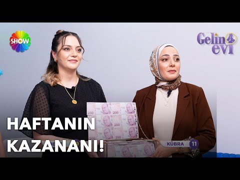 100 bin TL büyük ödülün sahibi 19 puanla Kübra Gelin oluyor! | Gelin Evi 1473. Bölüm