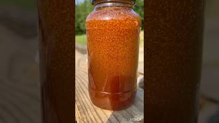 Crystallized Honey - #honey #honeybee #farmtips #homesteading #solarenergy #sun