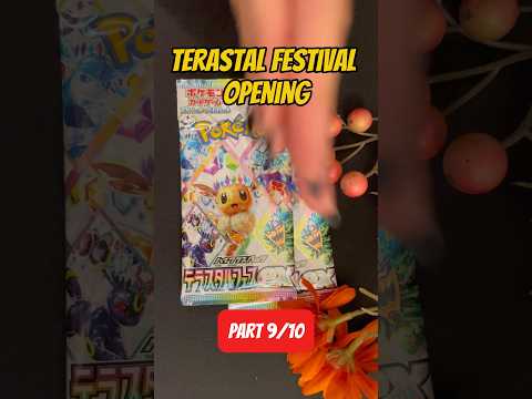 Terastal Festival JP bundle opening - part 9 #pokemontcg #terastalfestival #prismaticevolutions