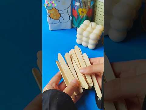 Ice-cream Sticks DIY #diy #artandcraft #shorts