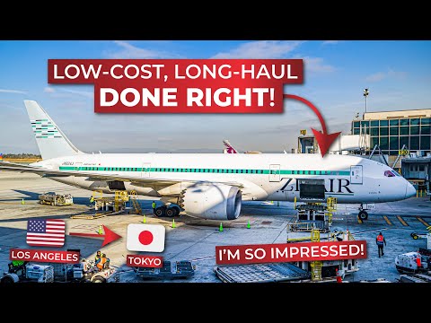 BRUTALLY HONEST | Flying ZIPAIR from Los Angeles to Tokyo aboard their Boeing 787-8 in ECONOMY!