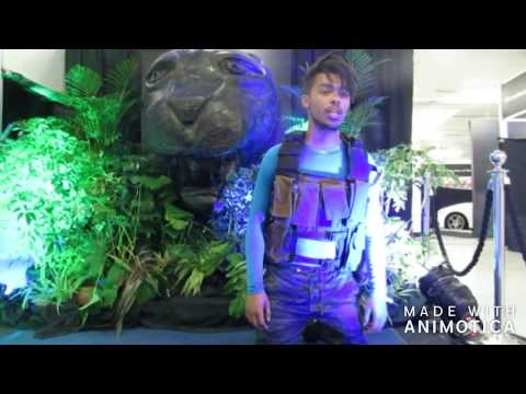 Killmonger at Comic Con AFRICA!!!