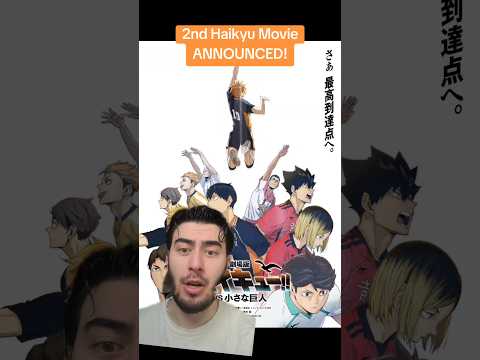 Haikyu MOVIE PART 2 ANNOUNCED #animenews