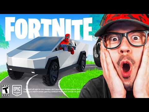 New *FREE CYBERTRUCK* Update in Fortnite!