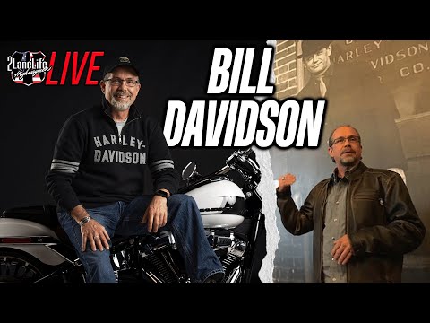 2LaneLIVE | Harley-Davidson History with Bill Davidson