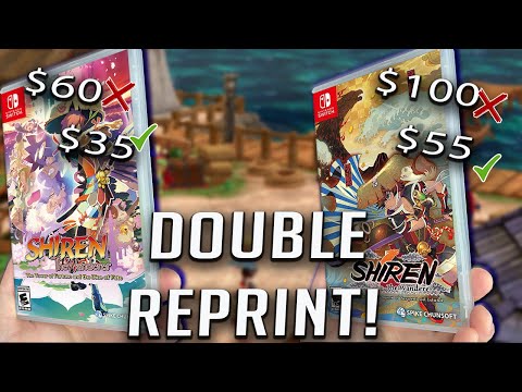 Rare Game Reprints! - Double Shiren!