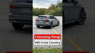 3 Annoying Things 2025 Volvo V60 Cross Country #automobile #carreview #volvo