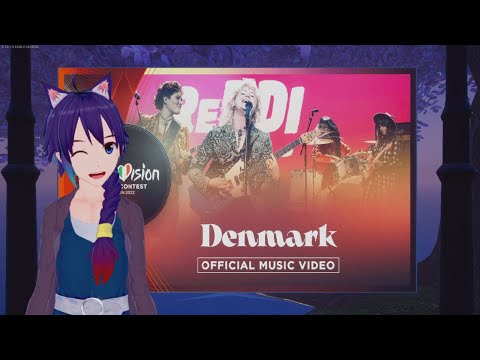 Eurovision 2022 デンマーク代表 REDDI さんの "The Show" :歌詞和訳 Japanese Vtuber Reaction