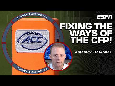 Greg McElroy's NEW IDEA to FIX the Conference Championship to CFP ISSUE 👀 | Always College Football