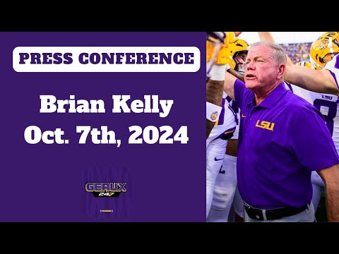 LSU's Brian Kelly previews matchup with Ole Miss, talks injuries and more