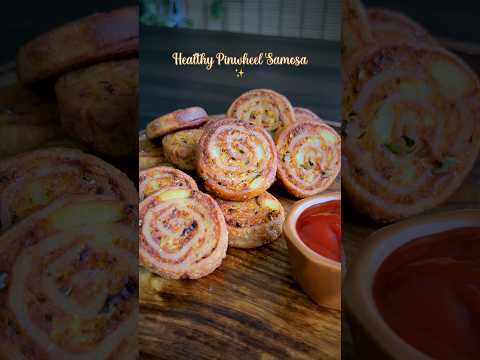 Quick and Easy New Year Special Healthy Pinwheel Samosa Recipe #shorts