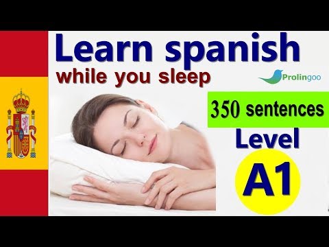 Learn Spanish While Sleeping | Learn ALL Basic Phrases level A1