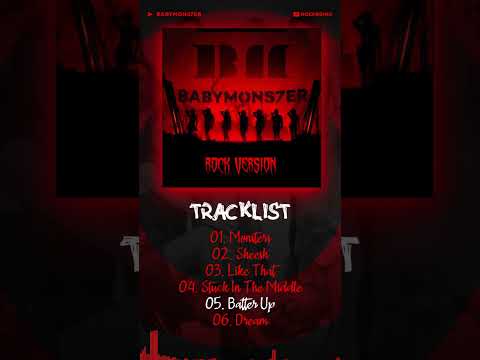 BABYMONS7ER ALBUM (ROCK Version)  #베이비몬스터 #kpop #rockgenre #babymonsterfan #rockmusic #blackpink