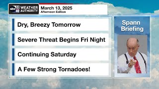 James Spann's Afternoon Briefing - Thursday 3.13.25